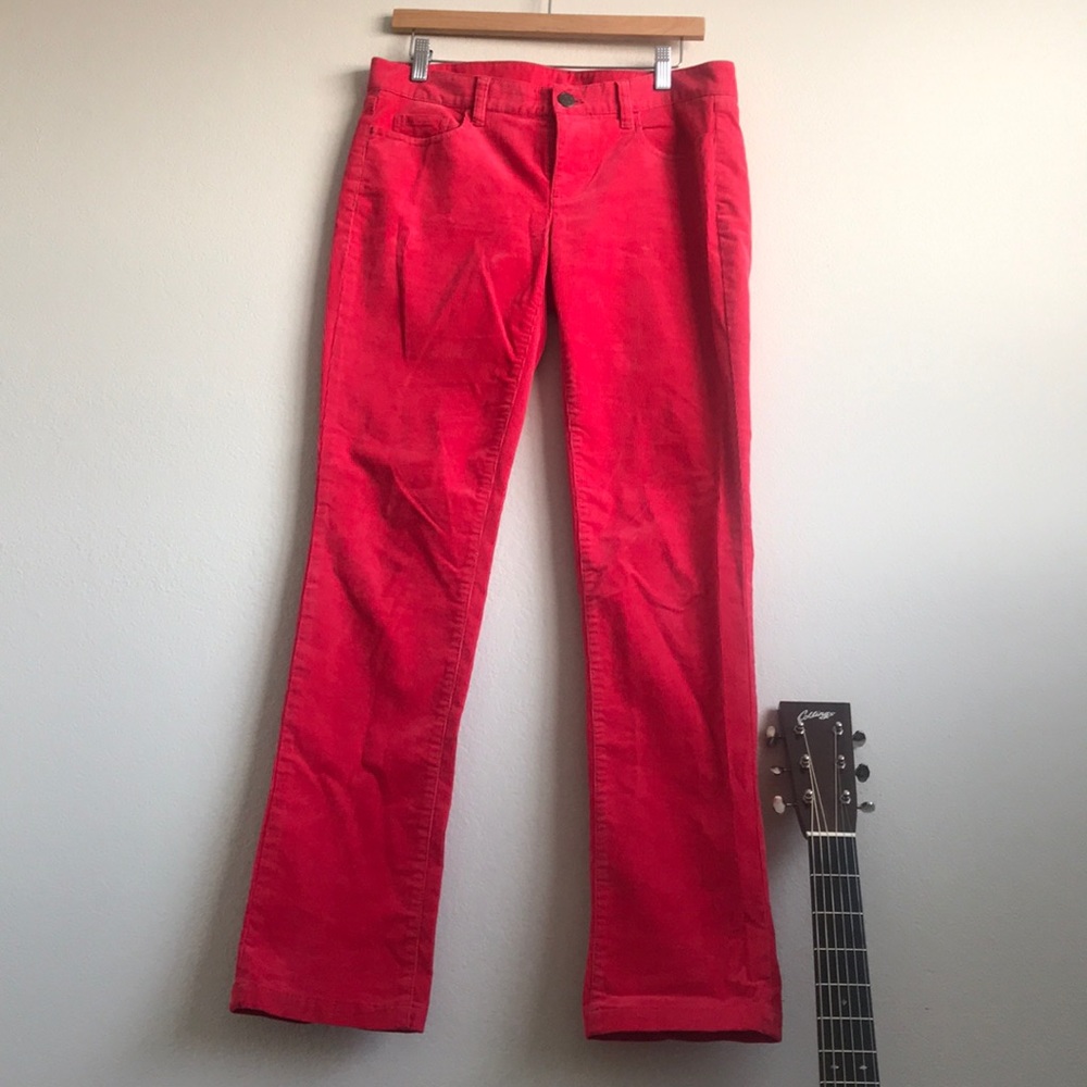J crew corduroy pants pink chords